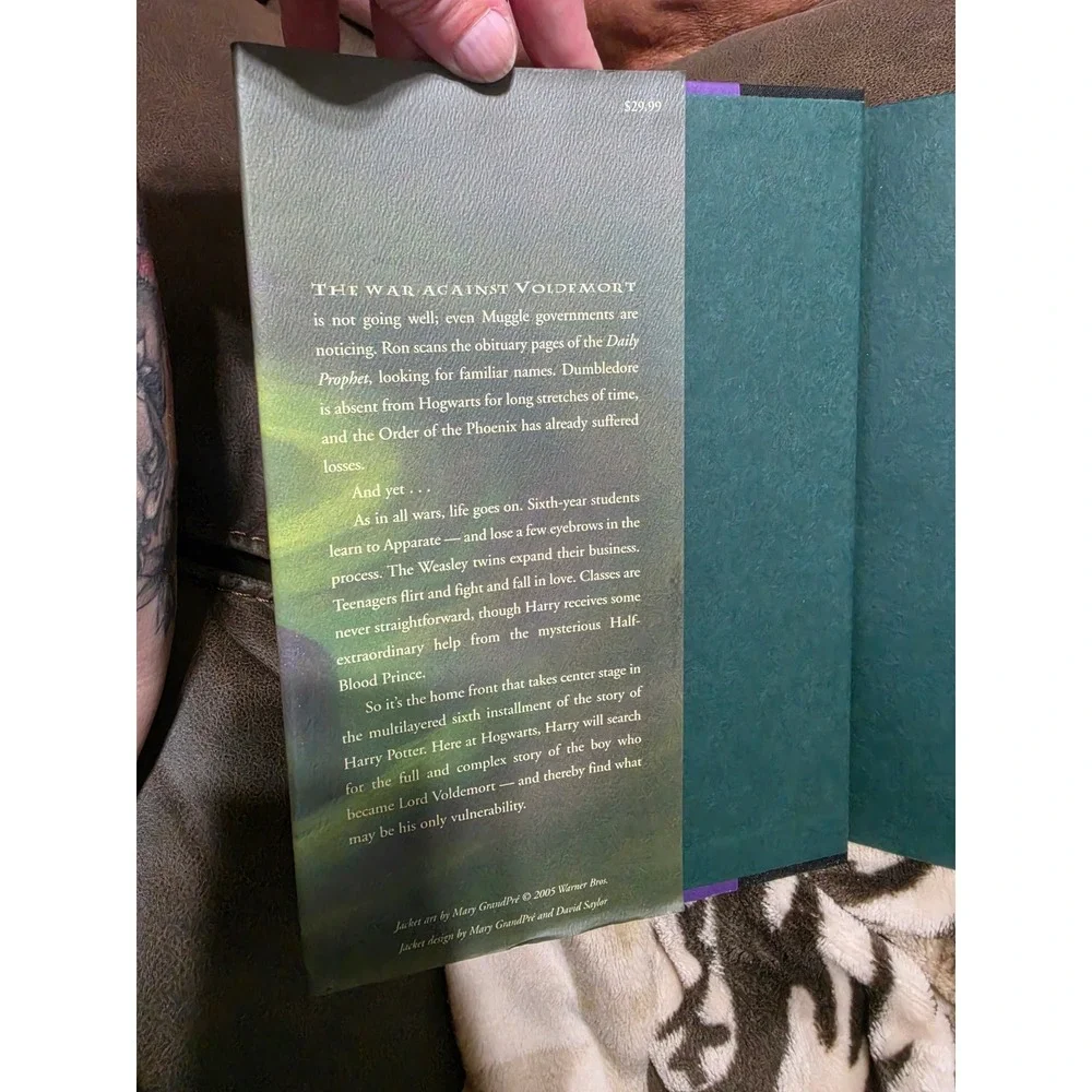 Harry Potter and the Half-Blood Prince J.K. Rowling First Edition Hardcover Book